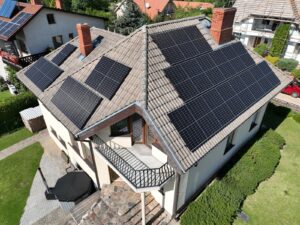 10 kW saules paneļu sistēma